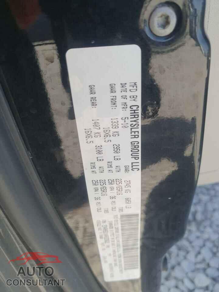 DODGE CARAVAN 2010 - 2D4RN5D1XAR323622