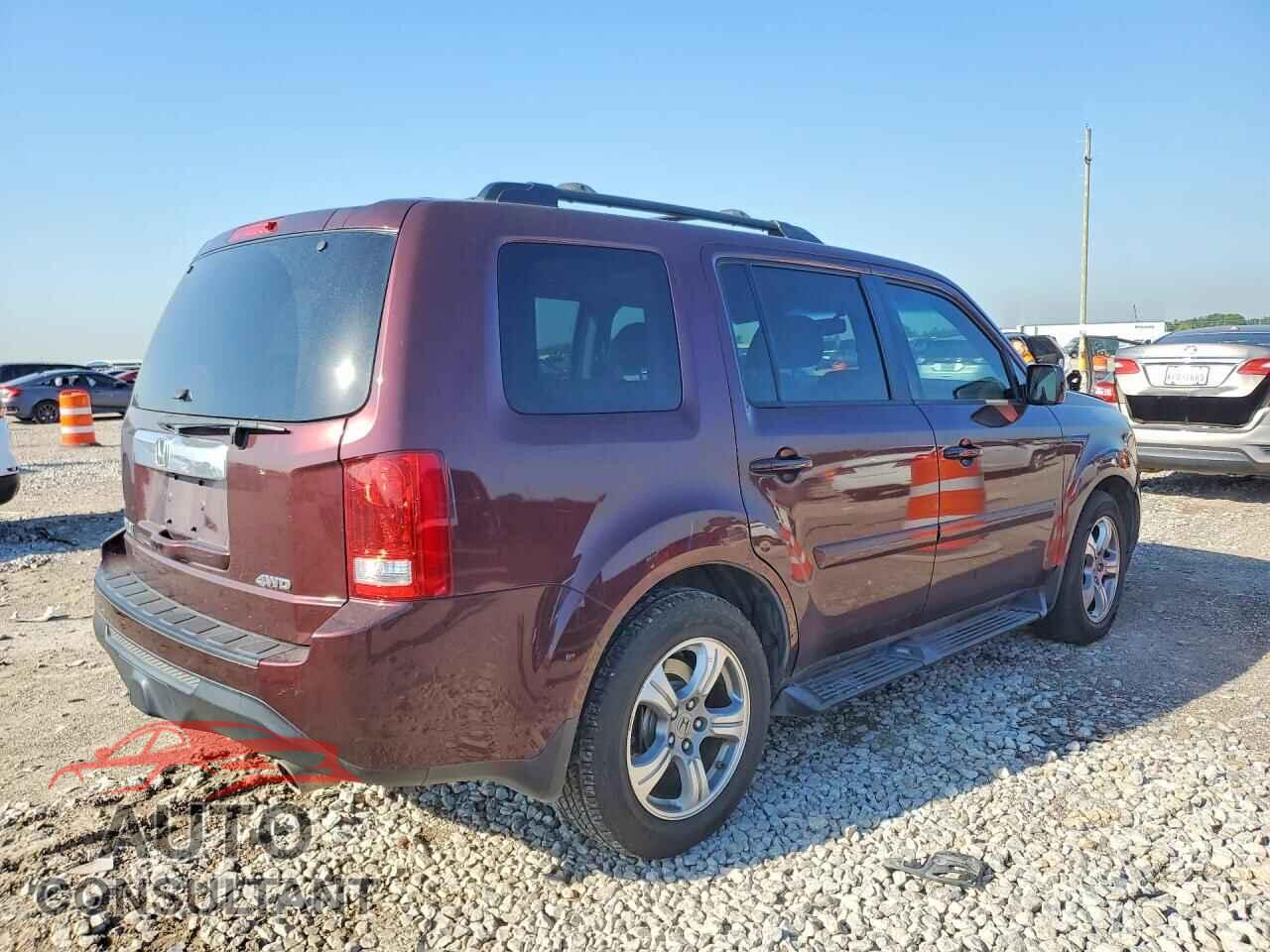 HONDA PILOT 2013 - 5FNYF4H73DB076488