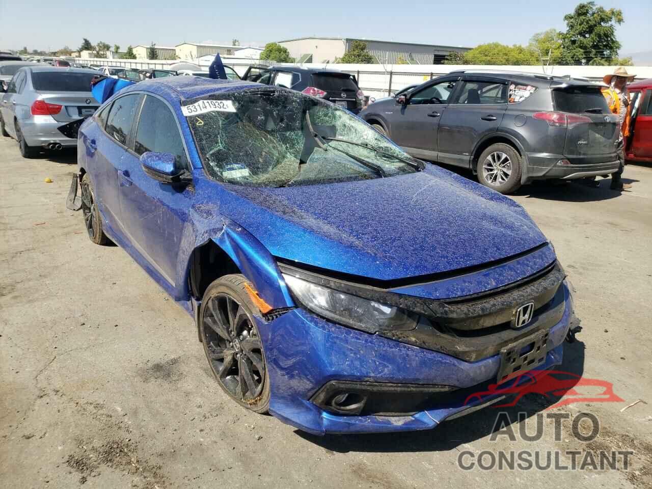 HONDA CIVIC 2019 - 19XFC2F82KE206747