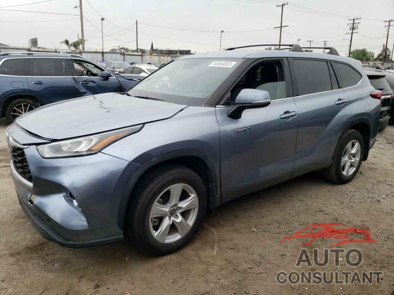 TOYOTA HIGHLANDER 2021 - 5TDZARAH9MS006525