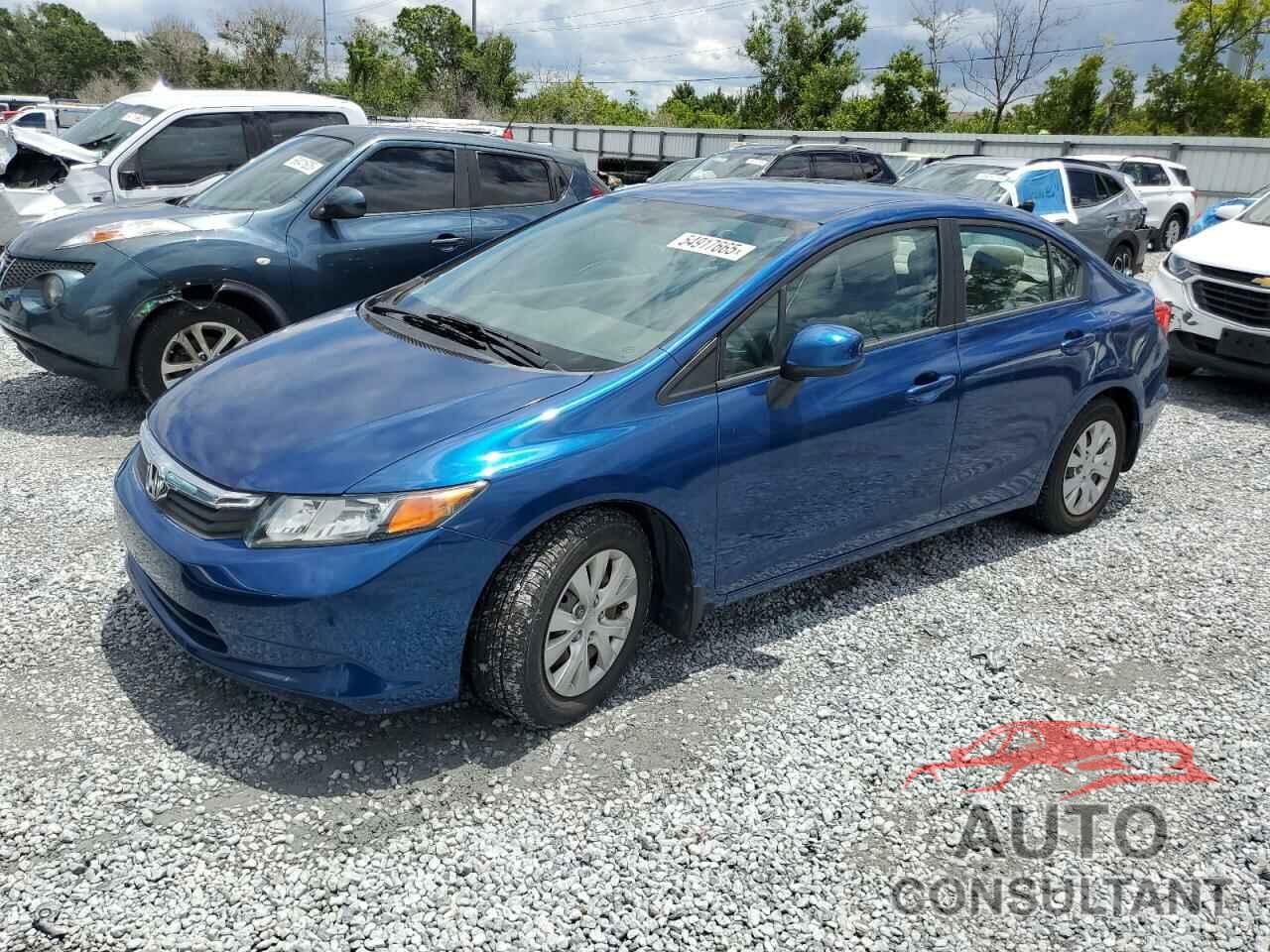 HONDA CIVIC 2012 - 19XFB2F57CE019627