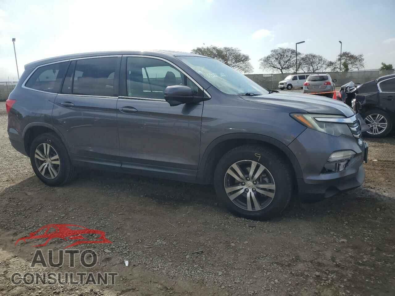 HONDA PILOT 2017 - 5FNYF5H74HB001326