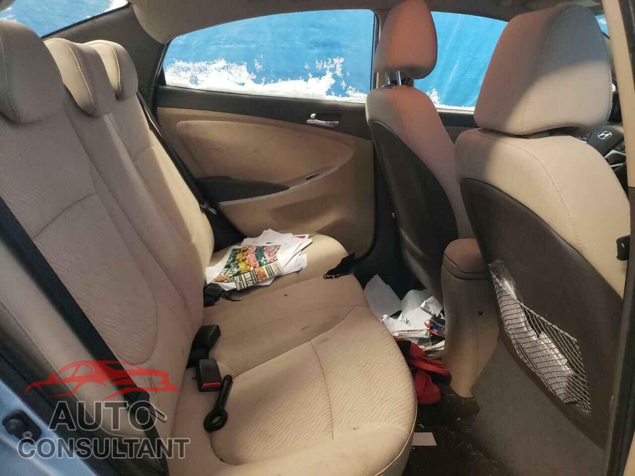 HYUNDAI ACCENT 2012 - KMHCU4AE6CU078780