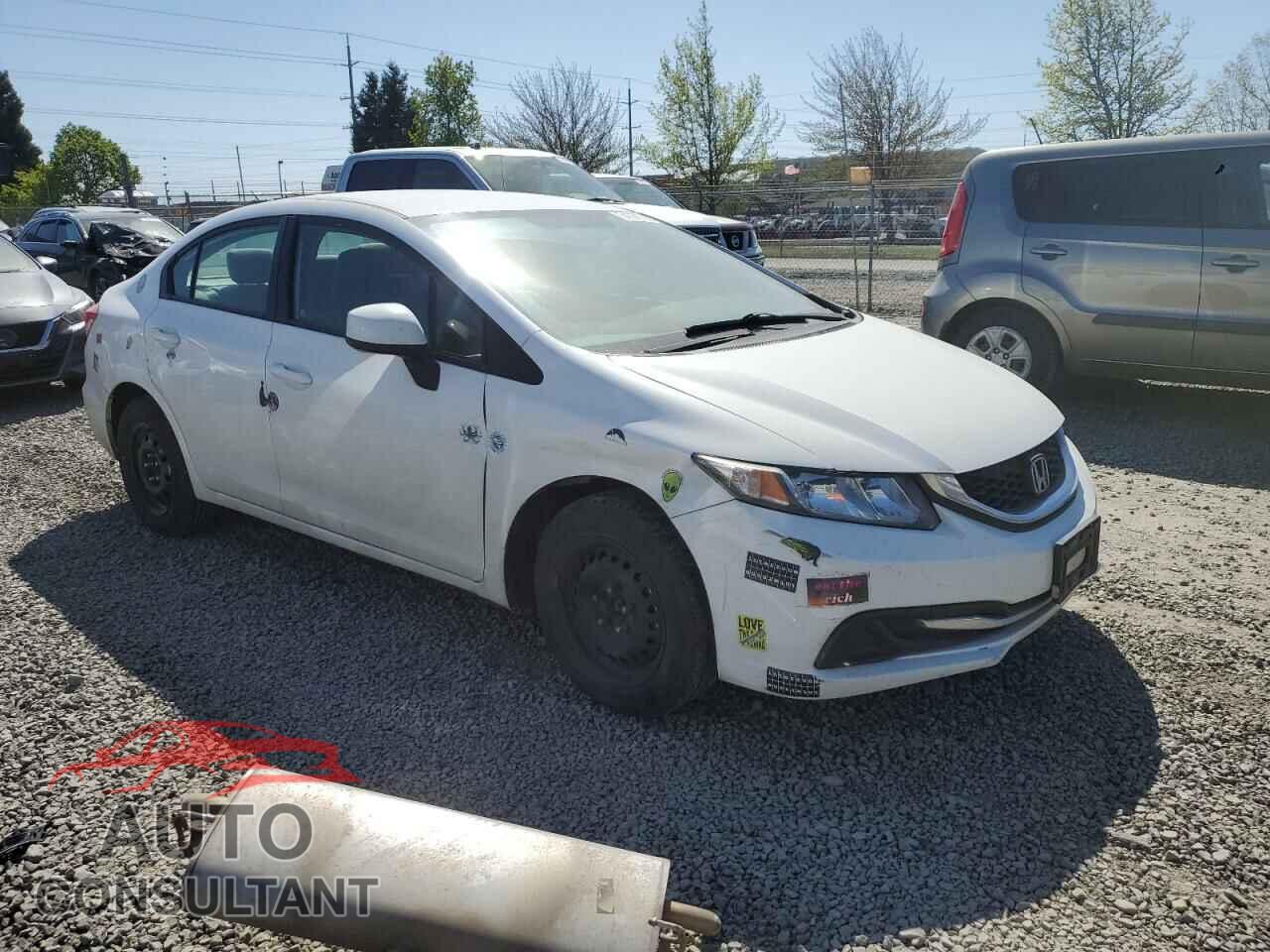 HONDA CIVIC 2013 - 19XFB2F56DE273587
