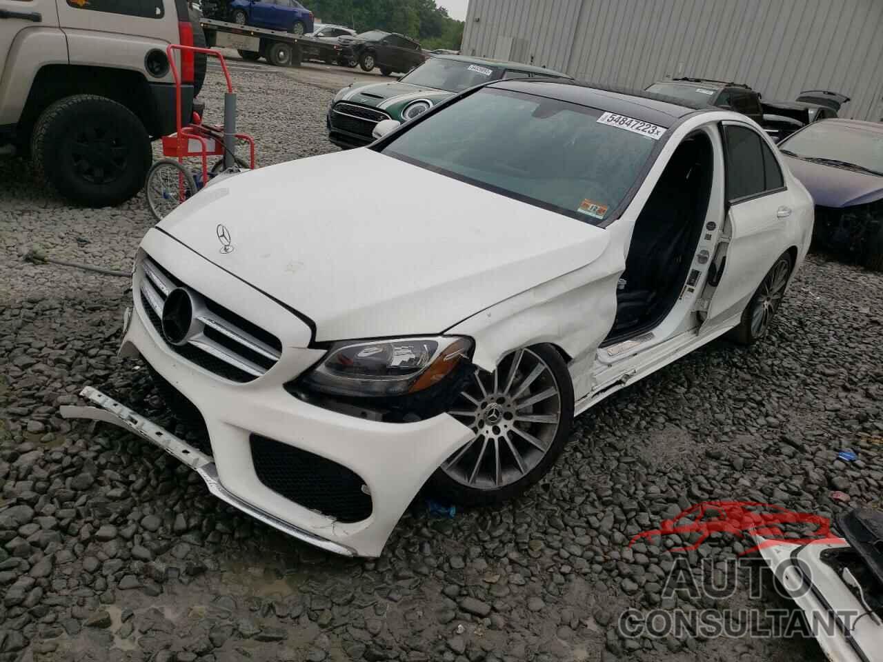 MERCEDES-BENZ C-CLASS 2017 - 55SWF4JB5HU231505