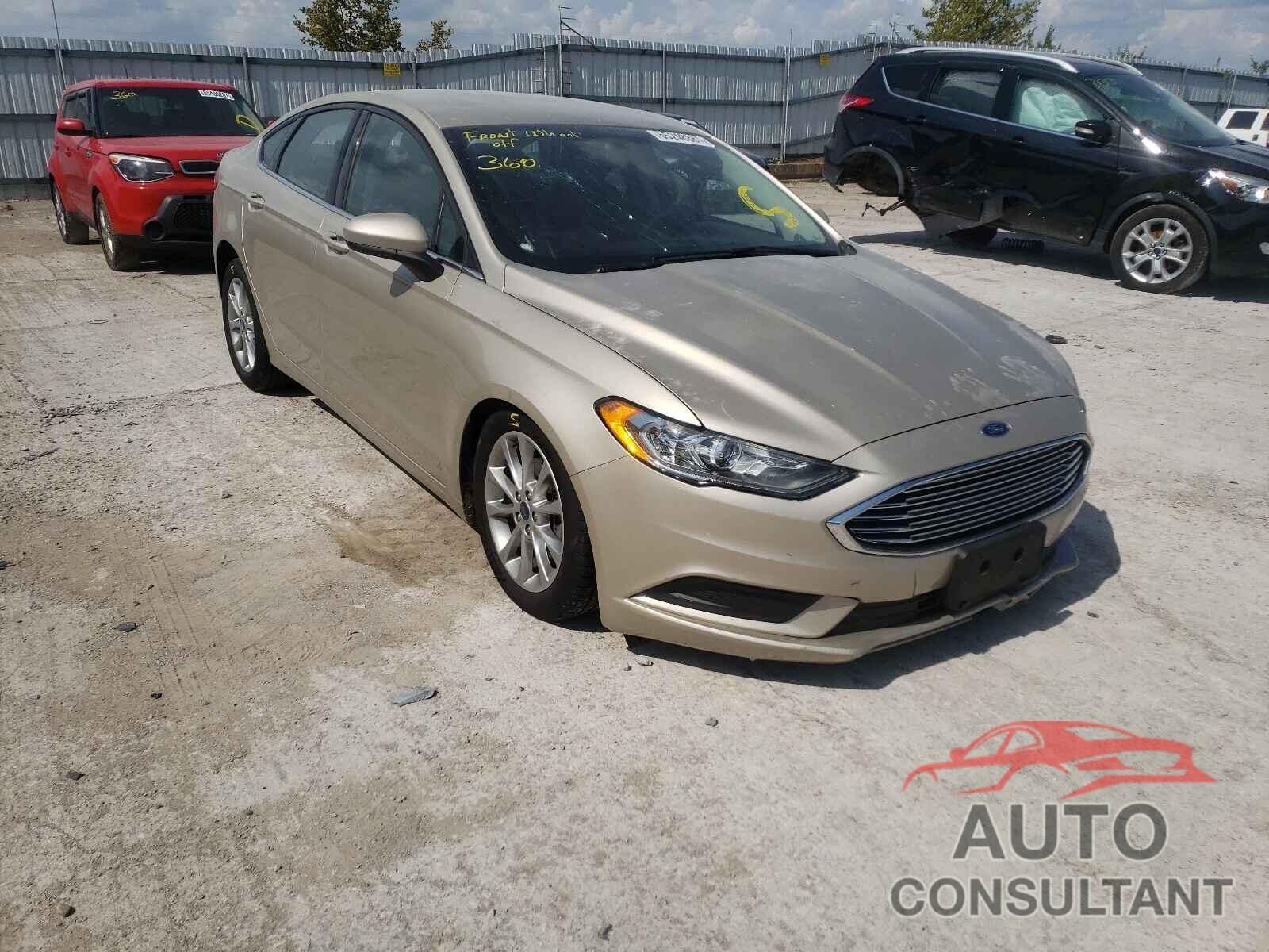 FORD FUSION 2017 - 3FA6P0HD5HR129284