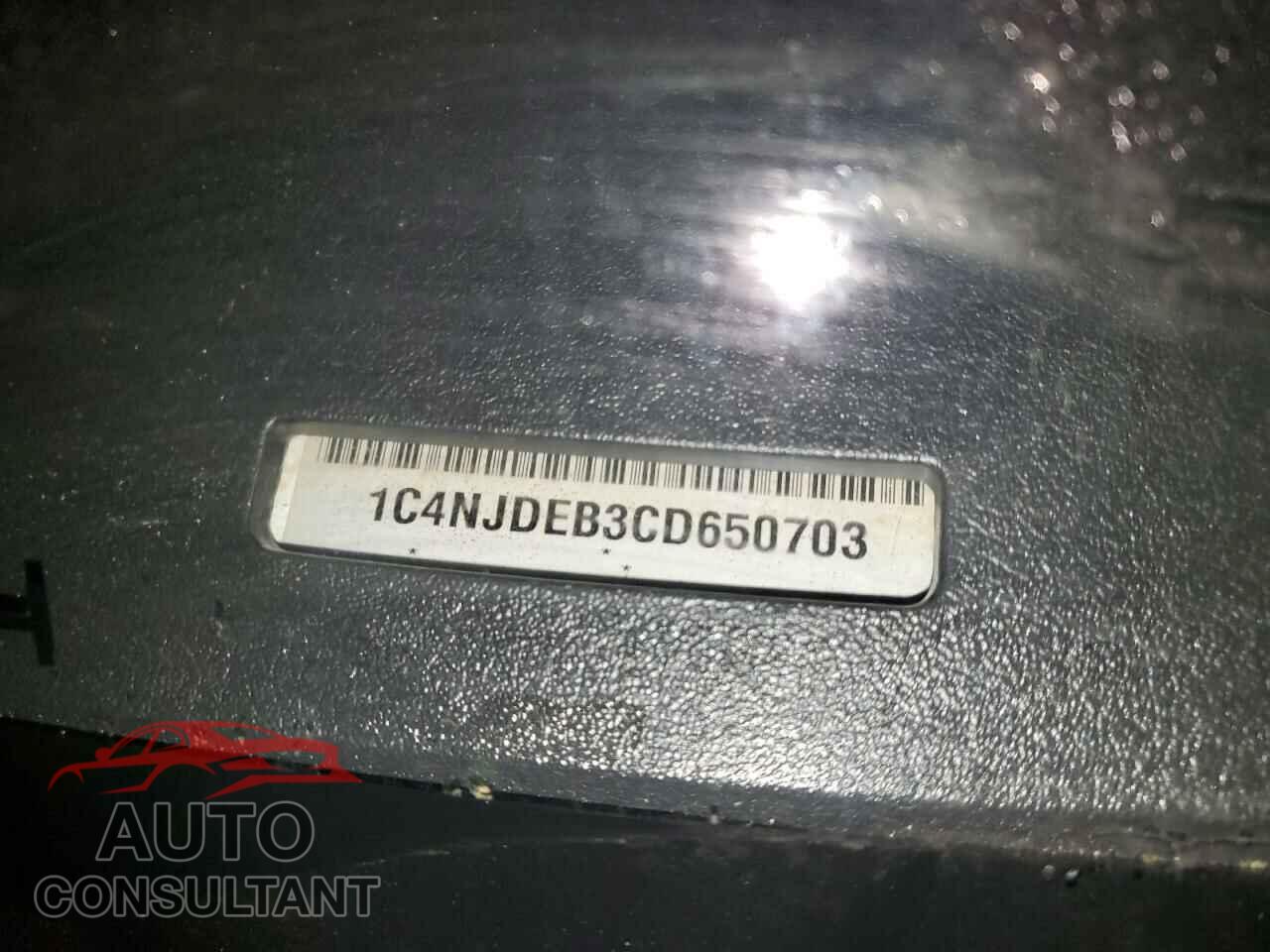 JEEP COMPASS 2012 - 1C4NJDEB3CD650703