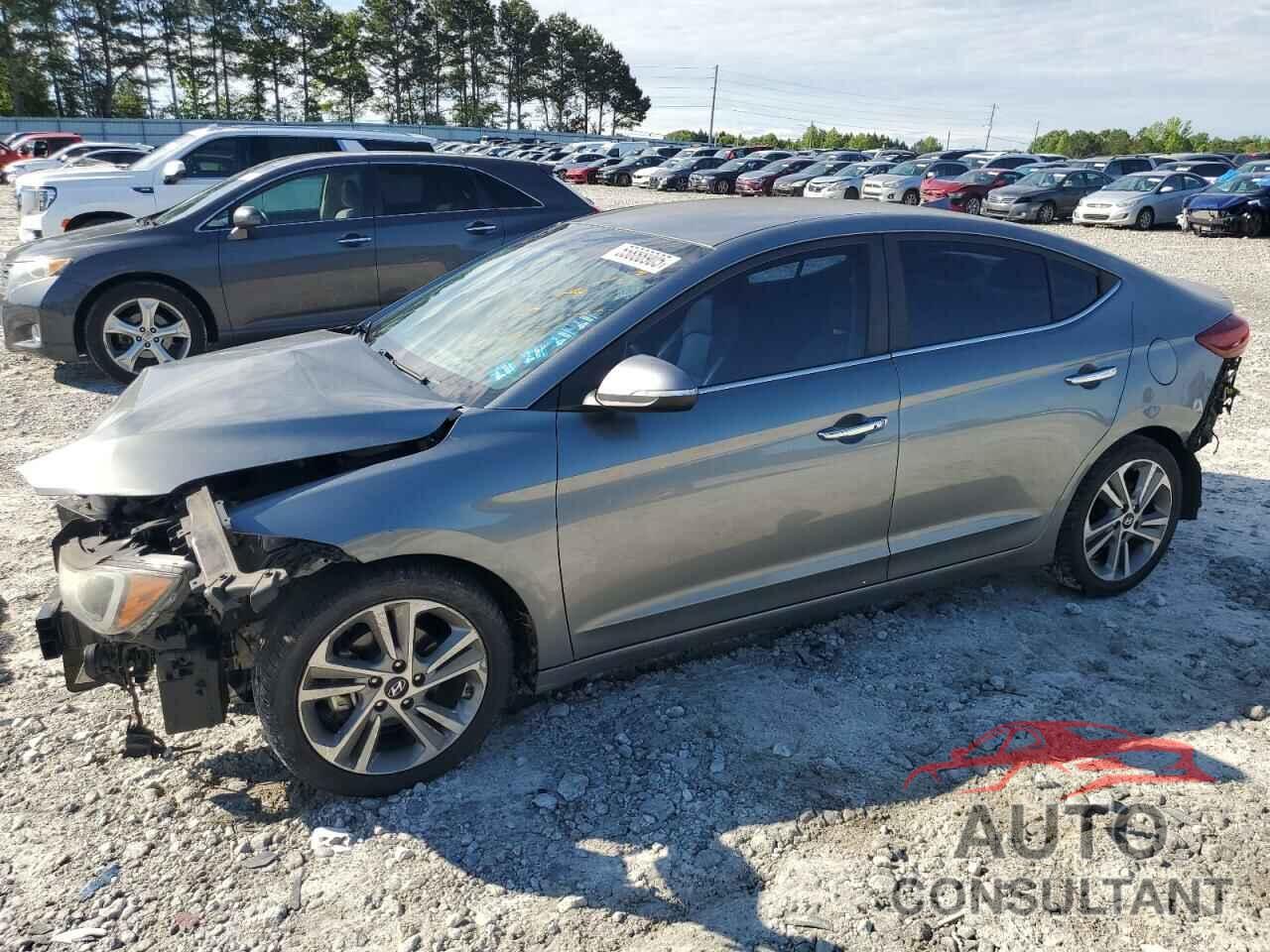 HYUNDAI ELANTRA 2017 - KMHD84LF1HU263888