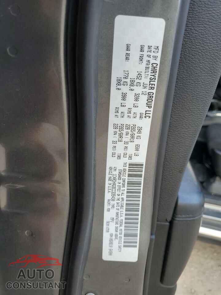 DODGE DURANGO 2012 - 1C4RDHAG9CC335430