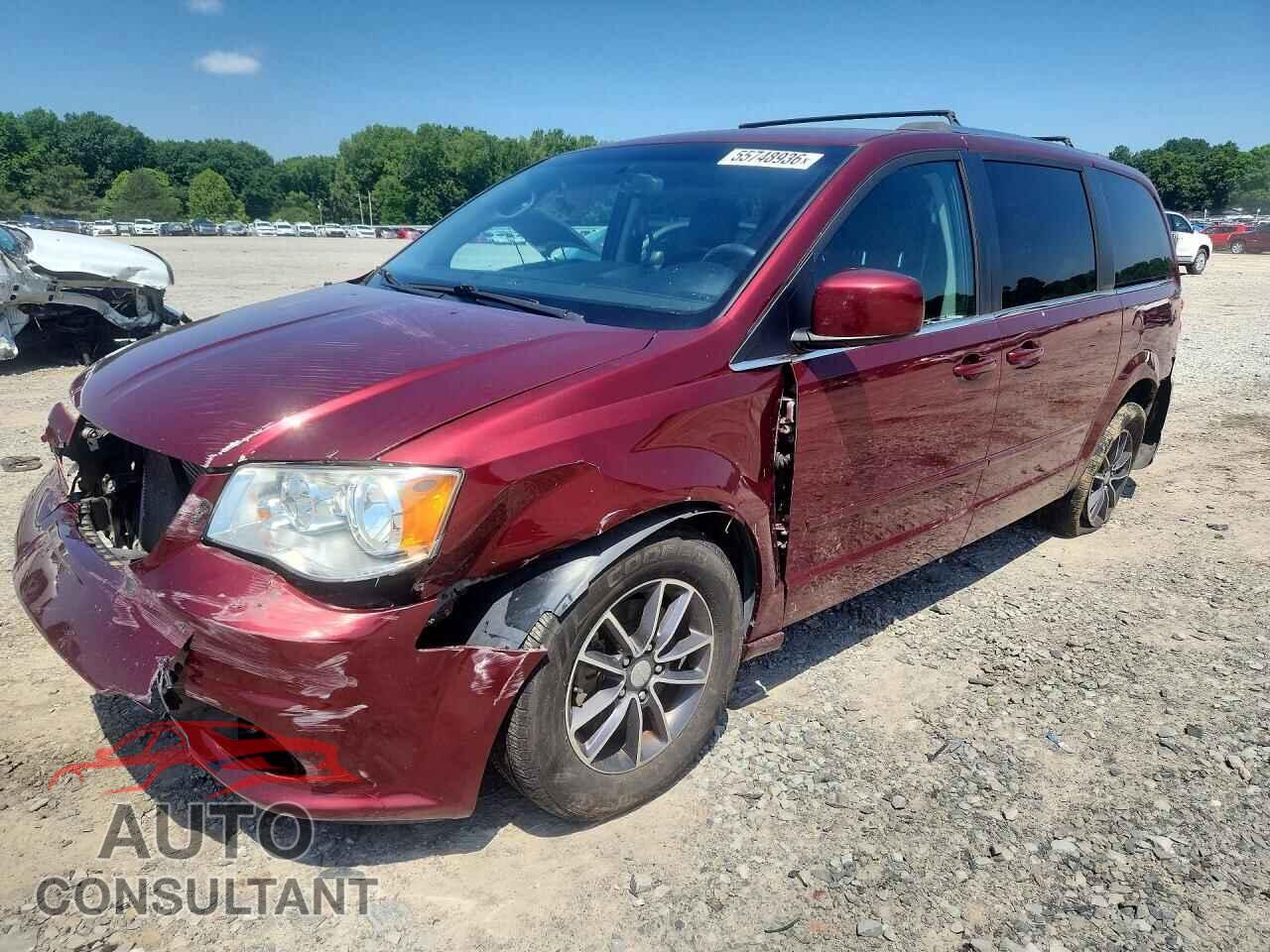 DODGE CARAVAN 2017 - 2C4RDGCG2HR774152