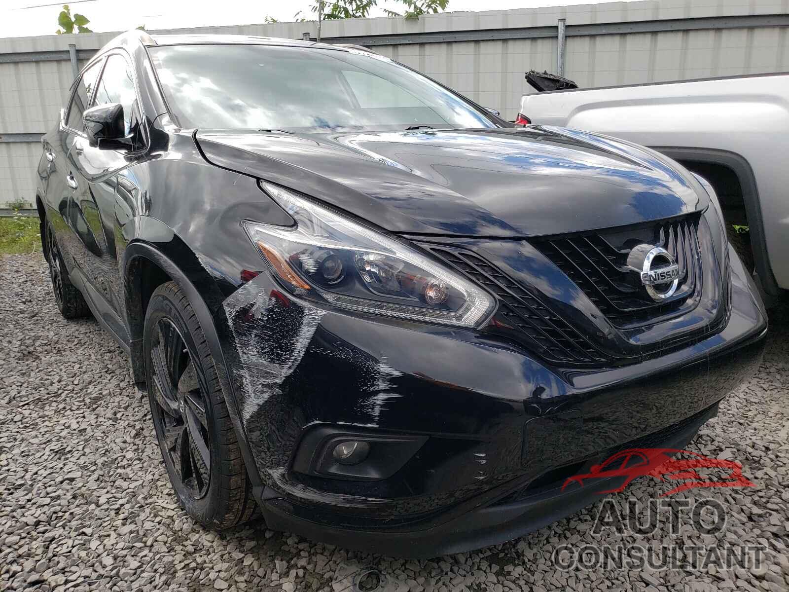 NISSAN MURANO 2018 - 5N1AZ2MH8JN124295