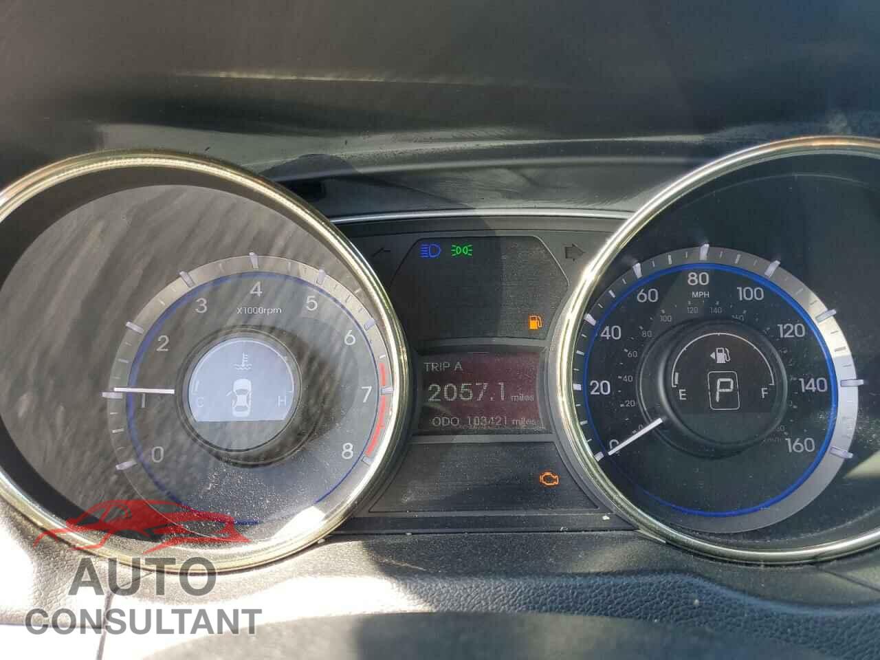 HYUNDAI SONATA 2012 - 5NPEB4AC3CH460325