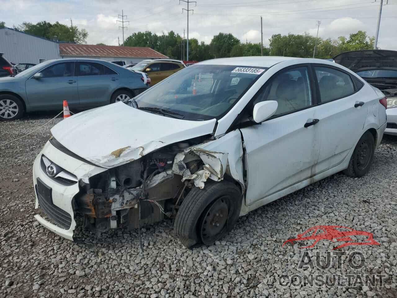 HYUNDAI ACCENT 2012 - KMHCT4AE1CU040859