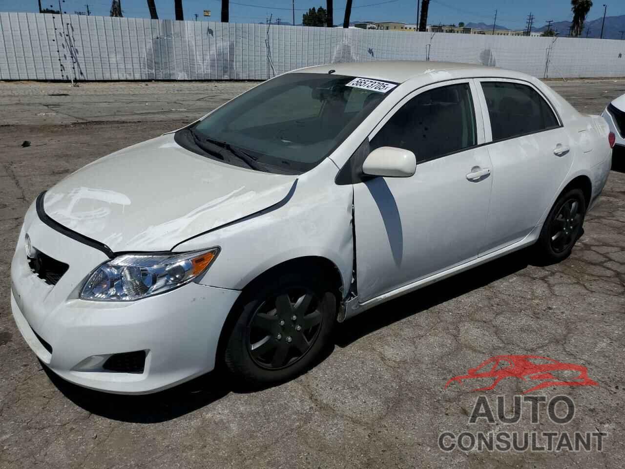 TOYOTA COROLLA 2009 - JTDBL40E799083583