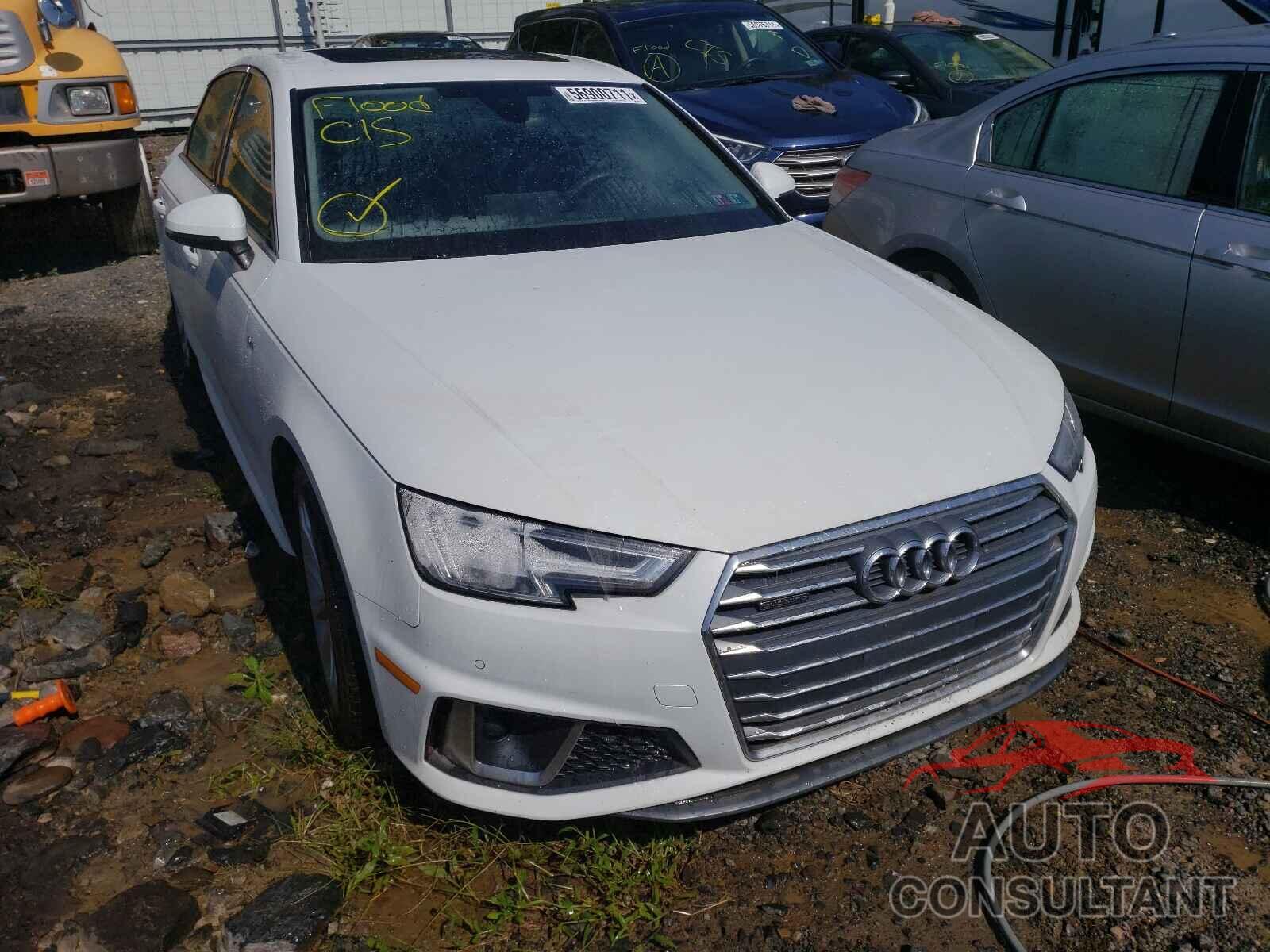 AUDI A4 2019 - WAUENAF46KN015709