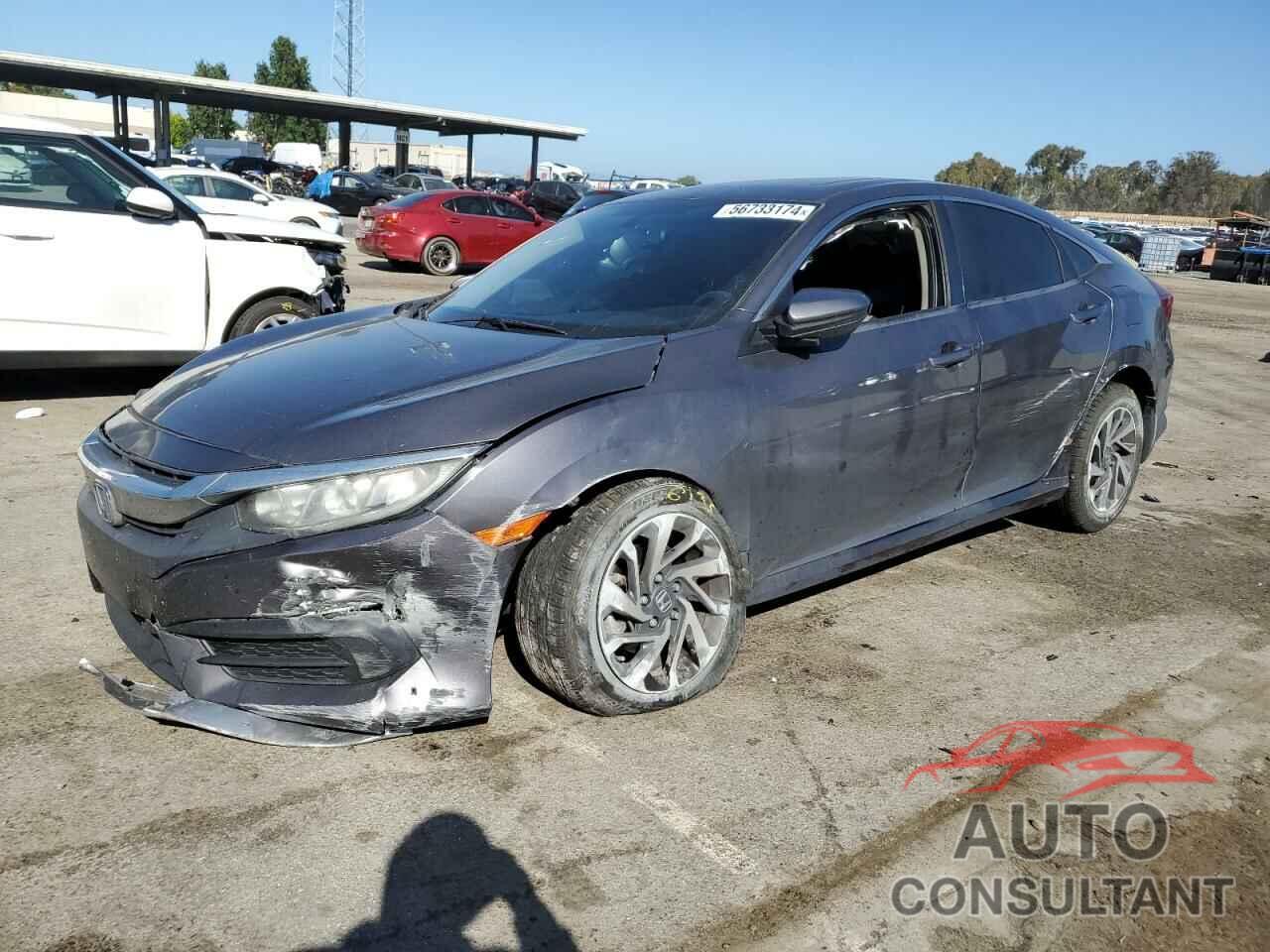 HONDA CIVIC 2018 - 2HGFC2F72JH548761