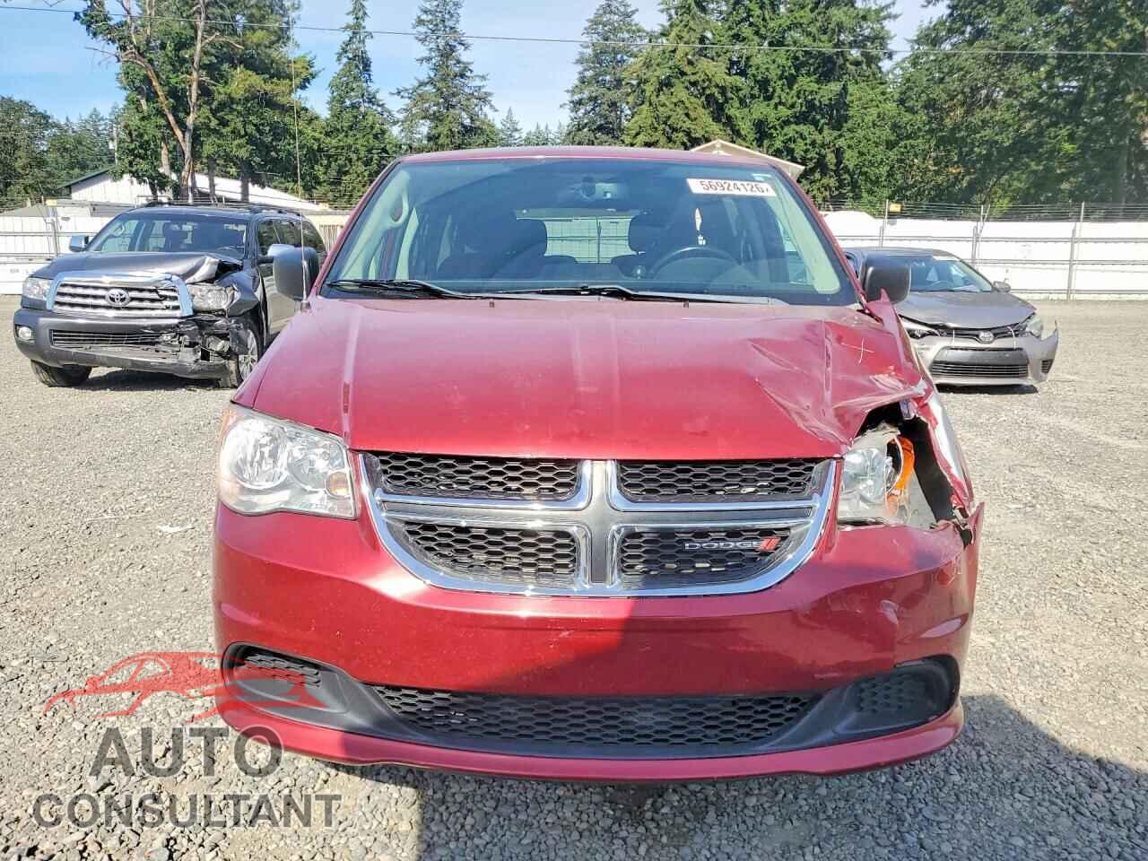 DODGE CARAVAN 2016 - 2C4RDGBG7GR325825