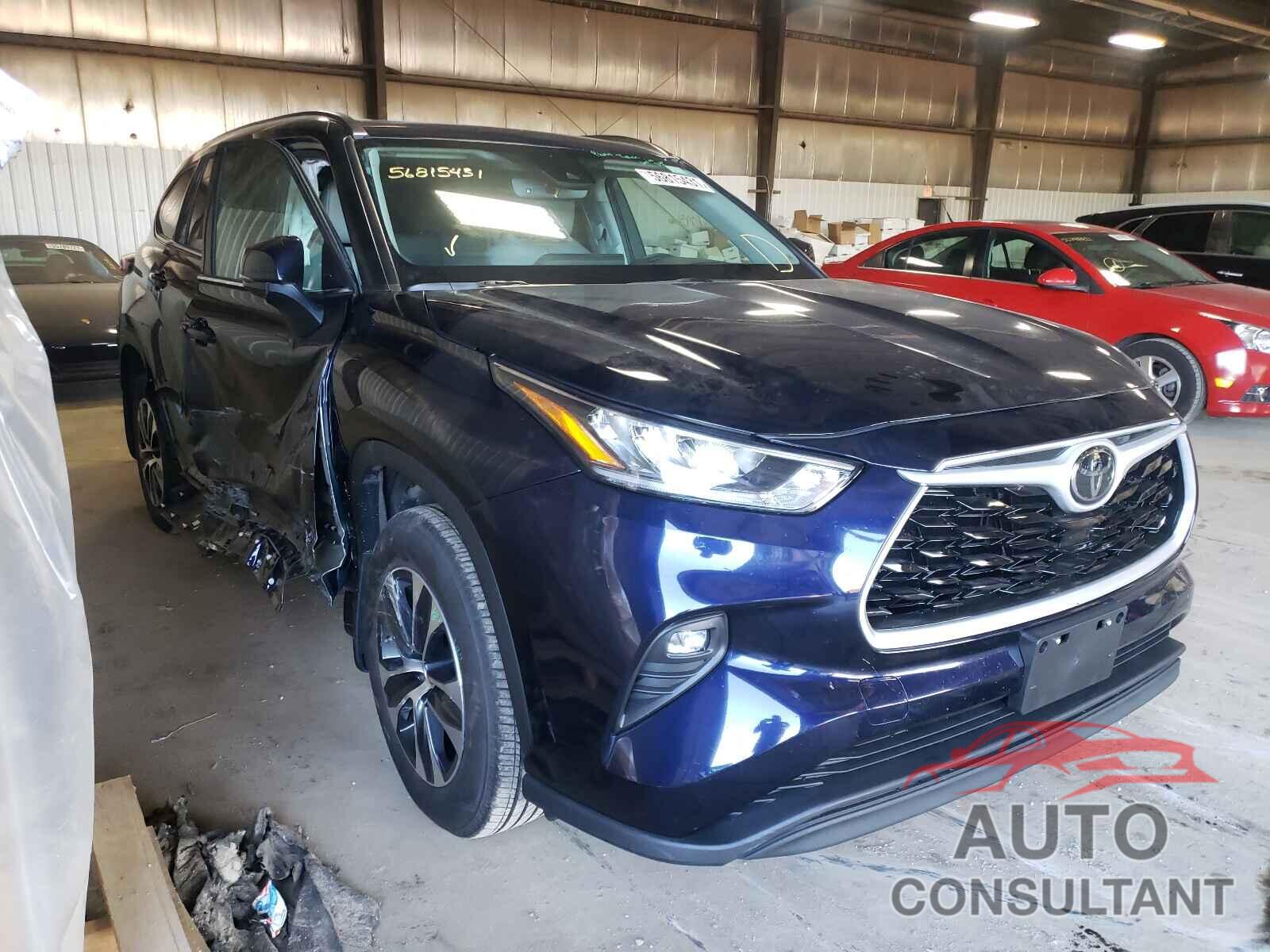 TOYOTA HIGHLANDER 2020 - 5TDGZRBH5LS519445