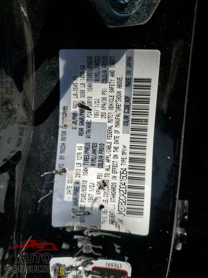 MAZDA CX-9 2013 - JM3TB2CA2D0416054