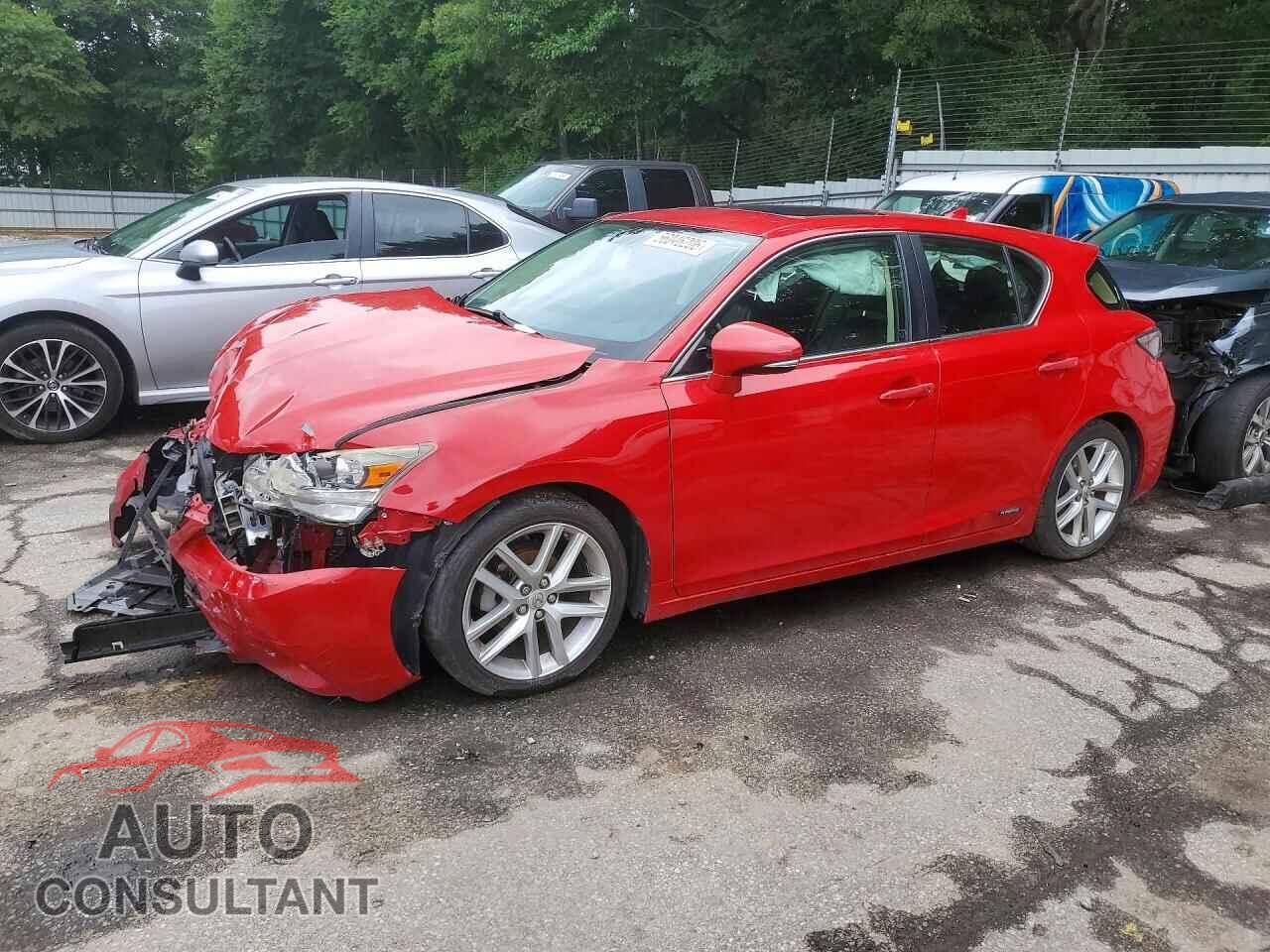 LEXUS CT 200 2014 - JTHKD5BH0E2201257
