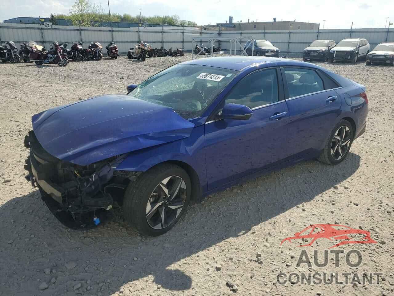 HYUNDAI ELANTRA 2022 - 5NPLN4AG1NH060154