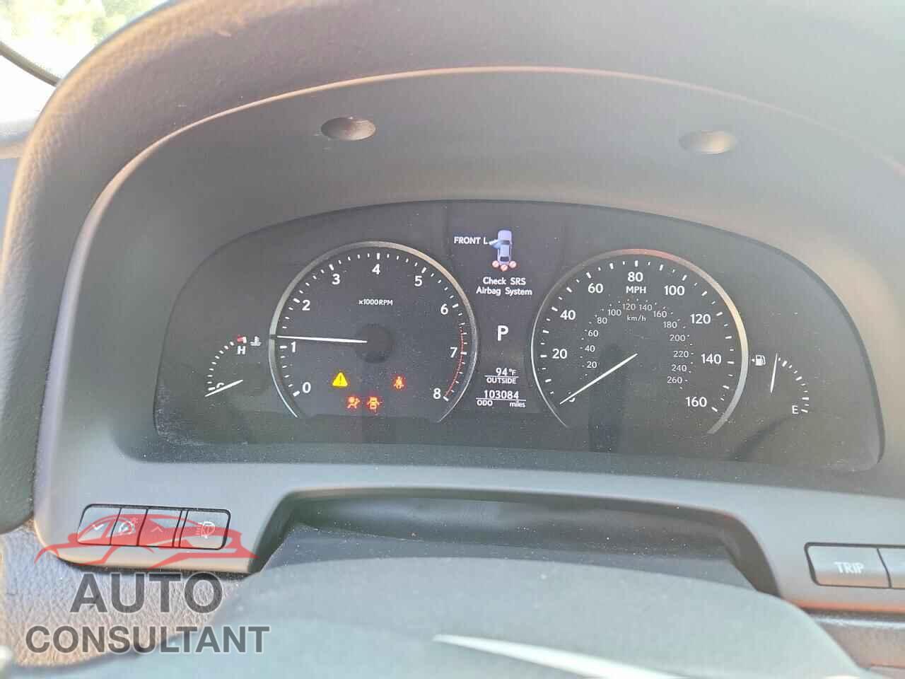 LEXUS LS460 2013 - JTHBL5EF5D5115937