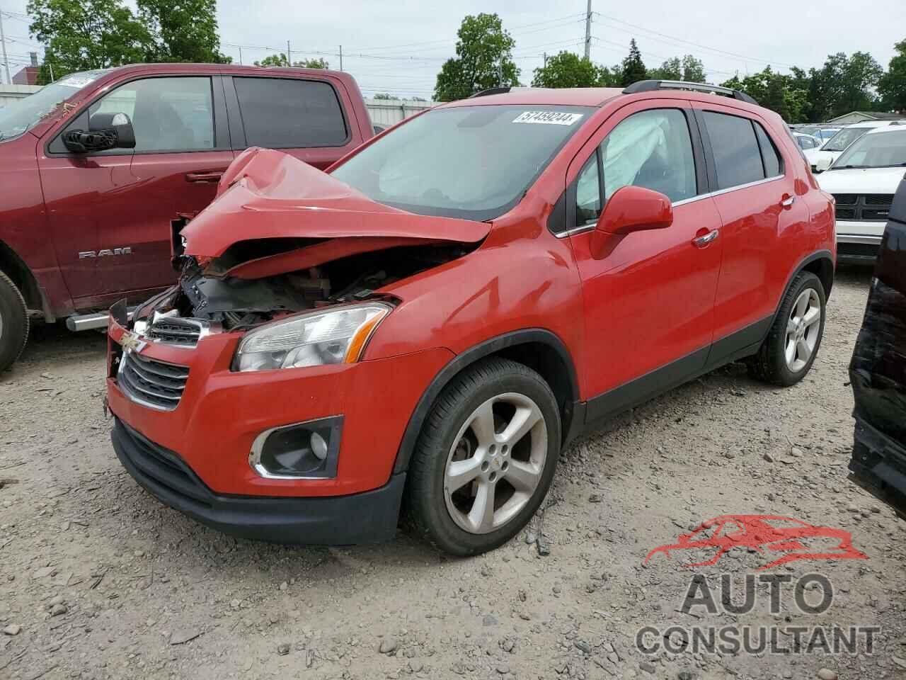 CHEVROLET TRAX 2016 - KL7CJRSBXGB603692