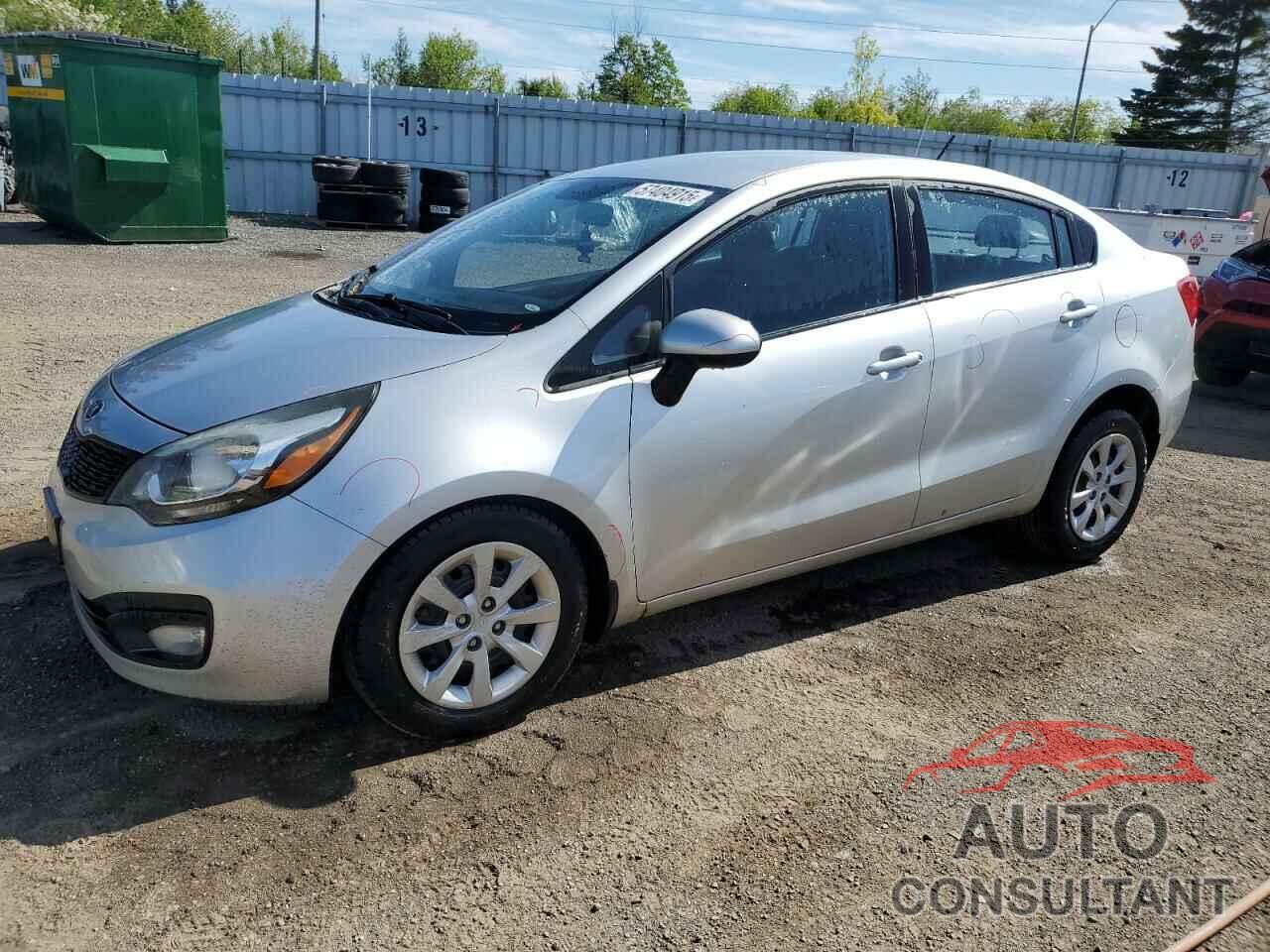 KIA RIO 2013 - KNADM4A37D6281588