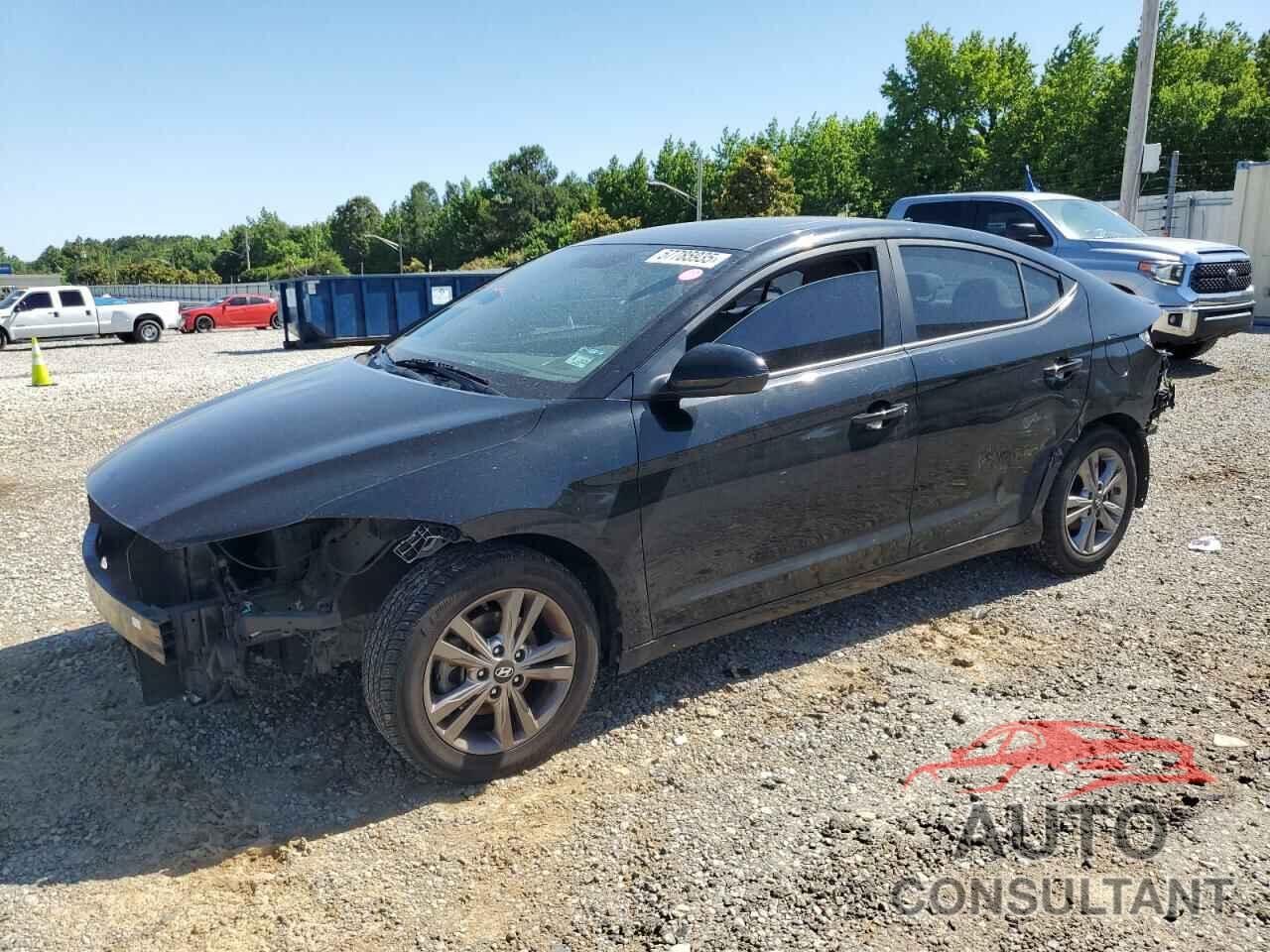 HYUNDAI ELANTRA 2018 - KMHD84LF2JU499942