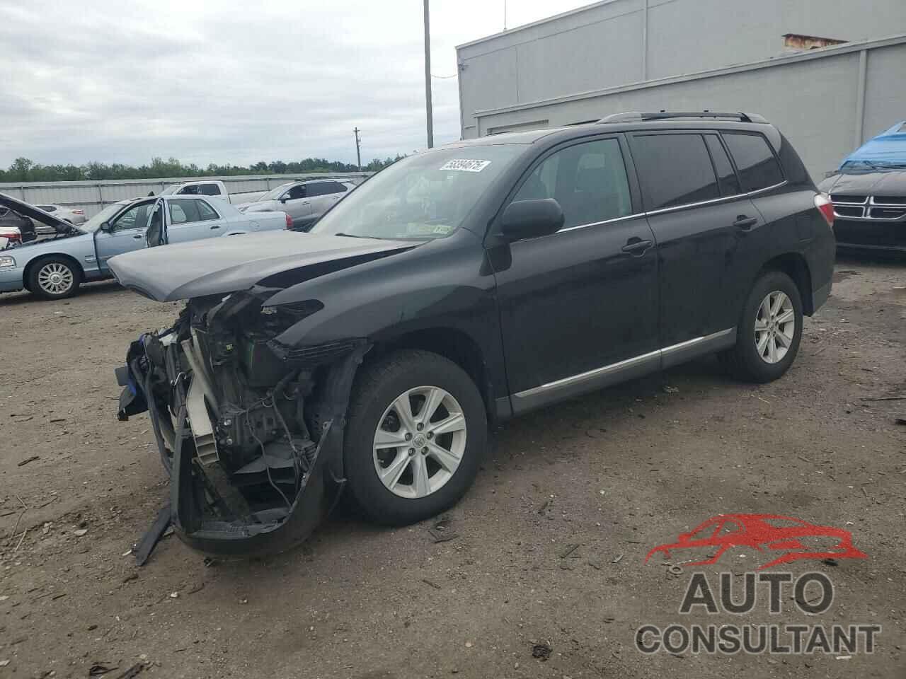 TOYOTA HIGHLANDER 2013 - 5TDBK3EH2DS238597