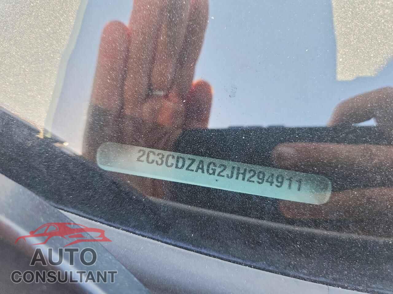 DODGE CHALLENGER 2018 - 2C3CDZAG2JH294911