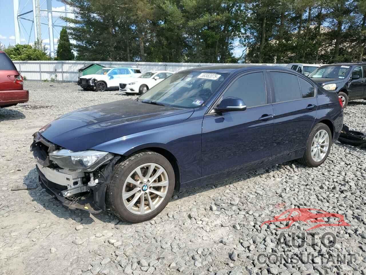BMW 3 SERIES 2017 - WBA8E5G38HNU44000