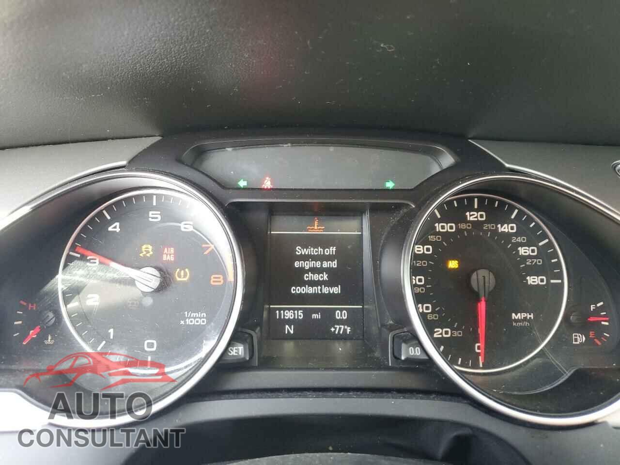AUDI A5 2011 - WAULFAFR6BA034722
