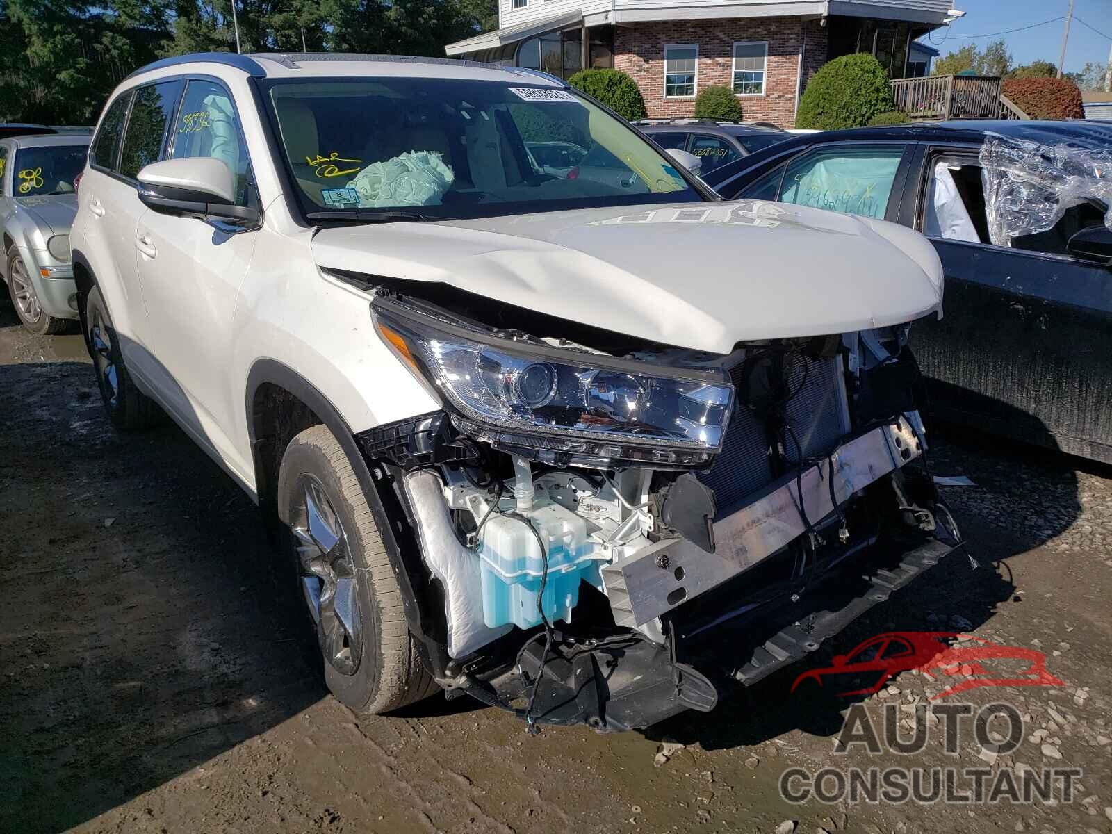 TOYOTA HIGHLANDER 2019 - 5TDDZRFH2KS705455