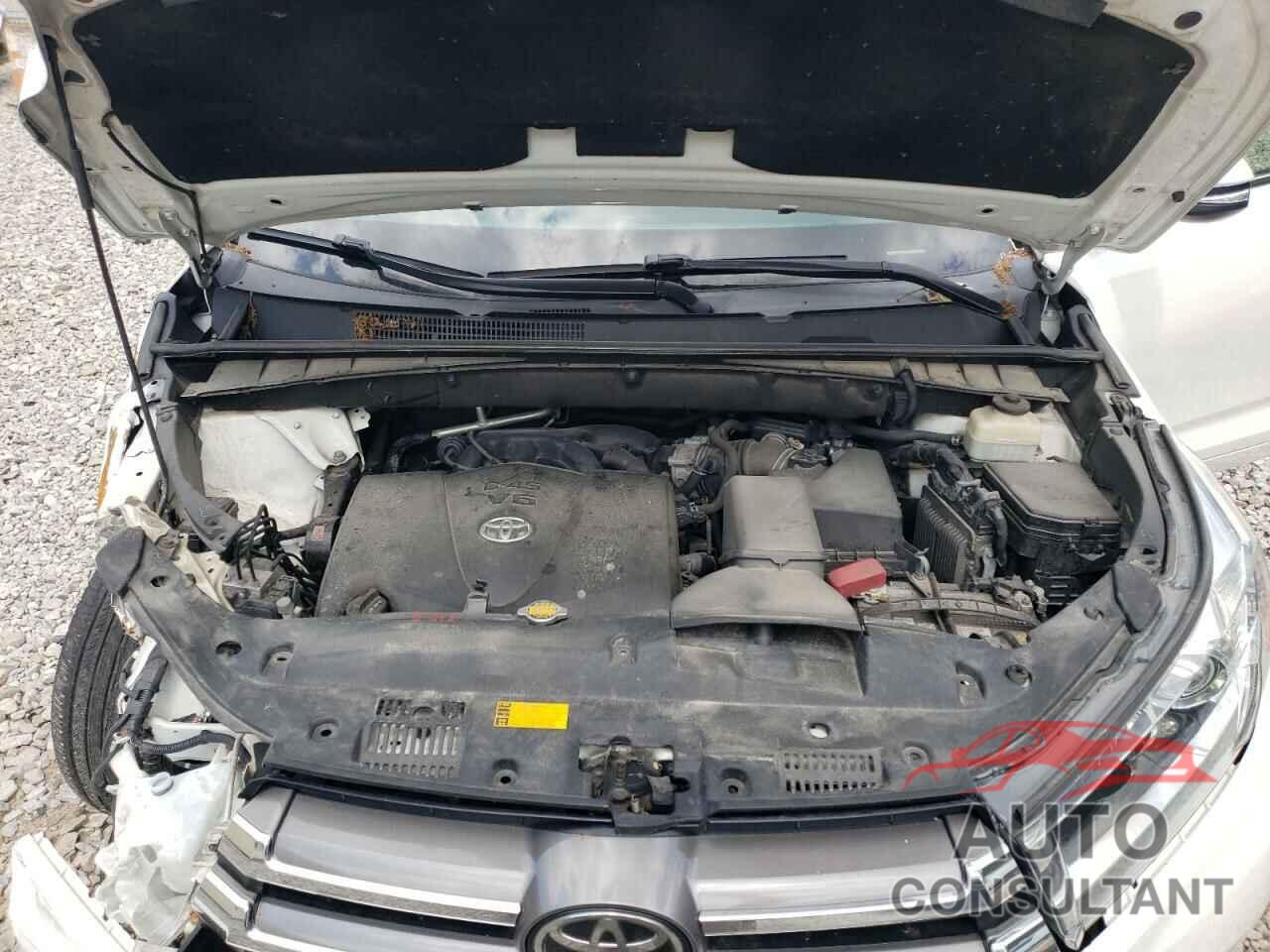 TOYOTA HIGHLANDER 2017 - 5TDDZRFH1HS454615