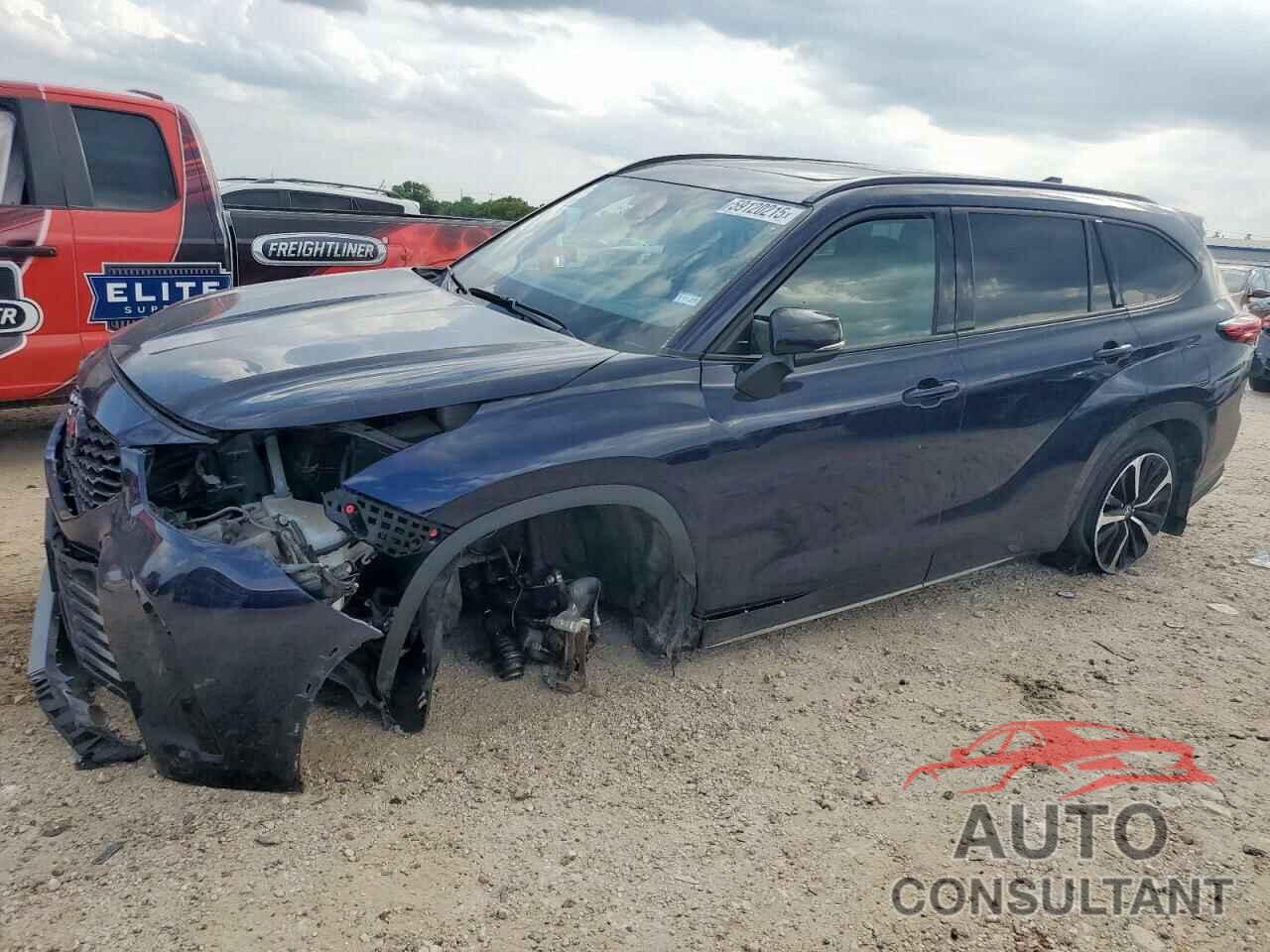 TOYOTA HIGHLANDER 2022 - 5TDLZRAH4NS096893