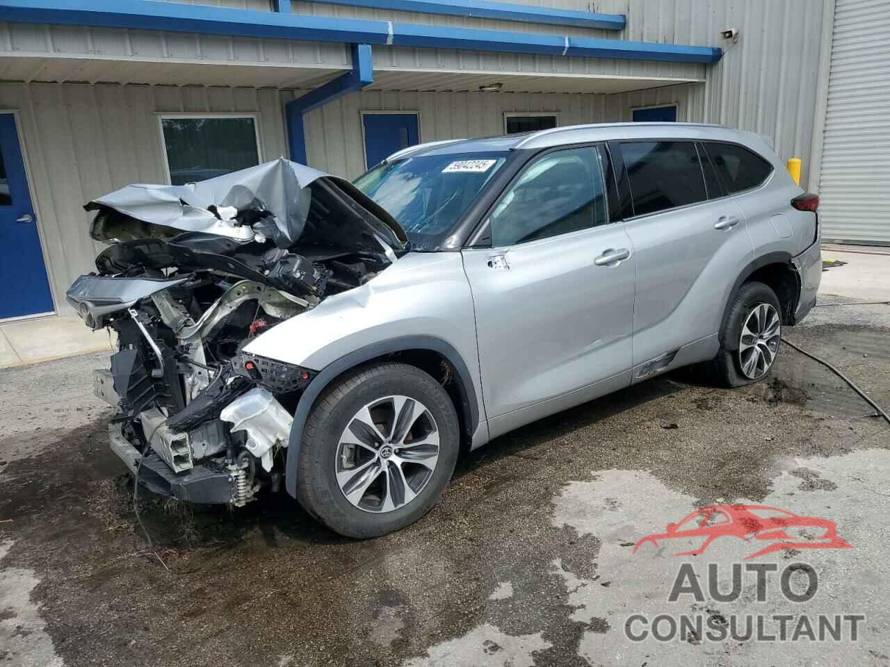 TOYOTA HIGHLANDER 2021 - 5TDGZRAH2MS535041