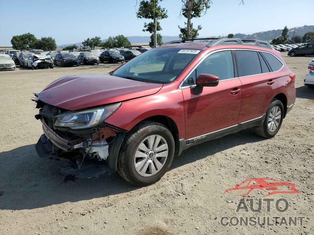 SUBARU OUTBACK 2018 - 4S4BSAFCXJ3301901