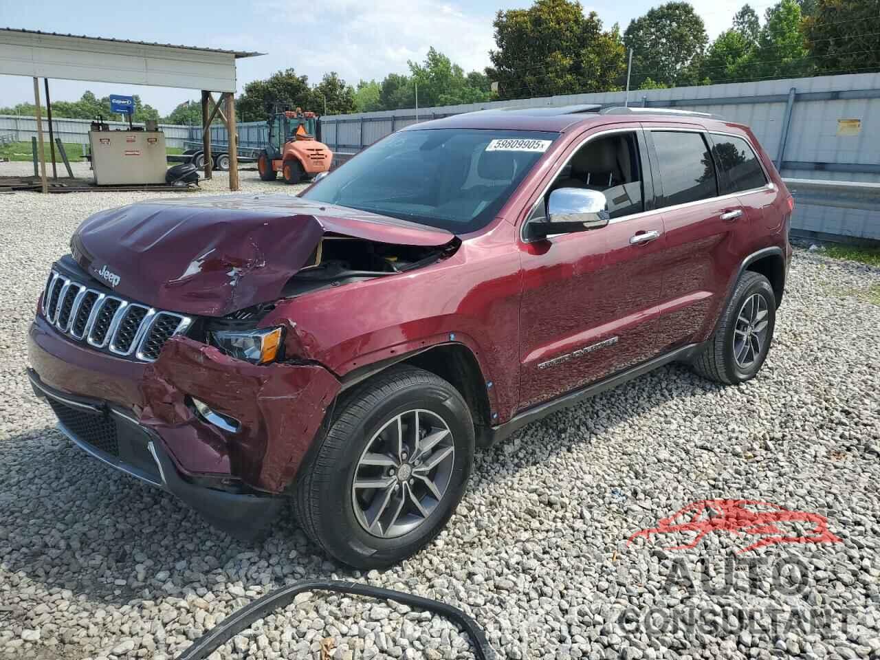JEEP GRAND CHER 2017 - 1C4RJEBG3HC634232