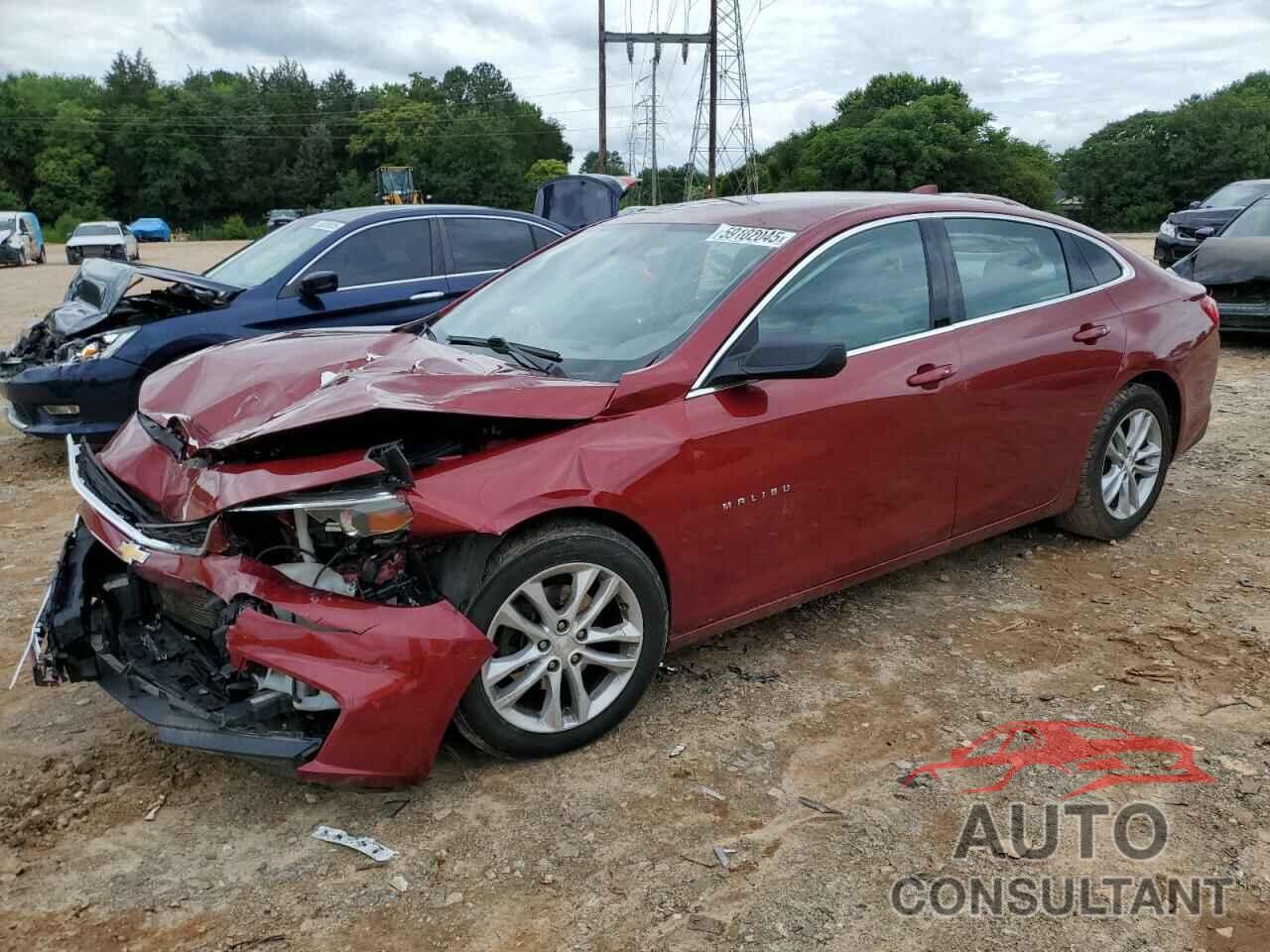 CHEVROLET MALIBU 2017 - 1G1ZE5ST5HF164844
