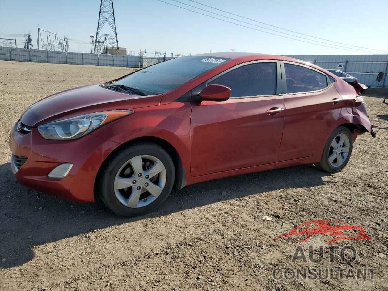 HYUNDAI ELANTRA 2012 - KMHDH4AE9CU390942