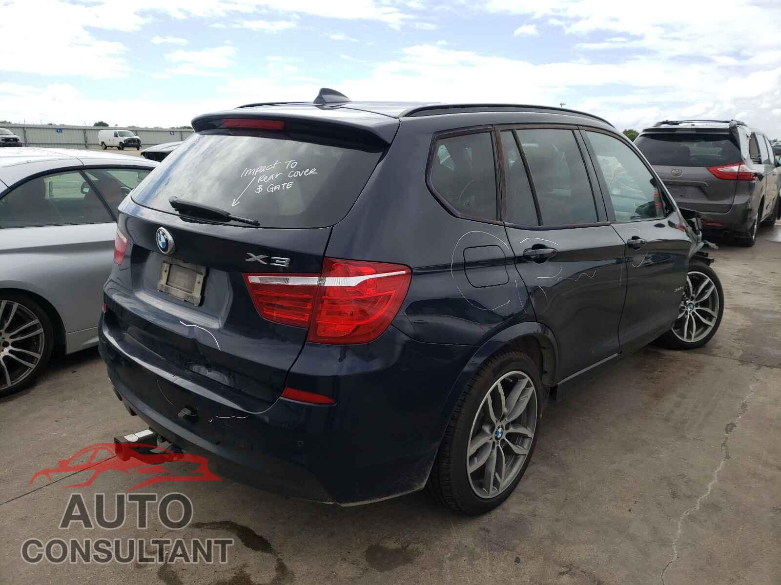 BMW X3 2016 - 5UXWX9C58G0D80962