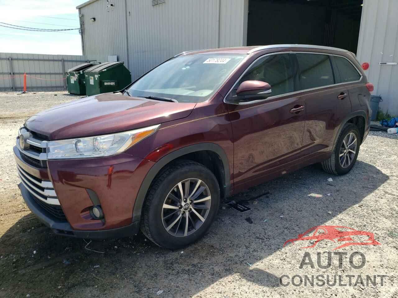 TOYOTA HIGHLANDER 2018 - 5TDKZRFH4JS261825
