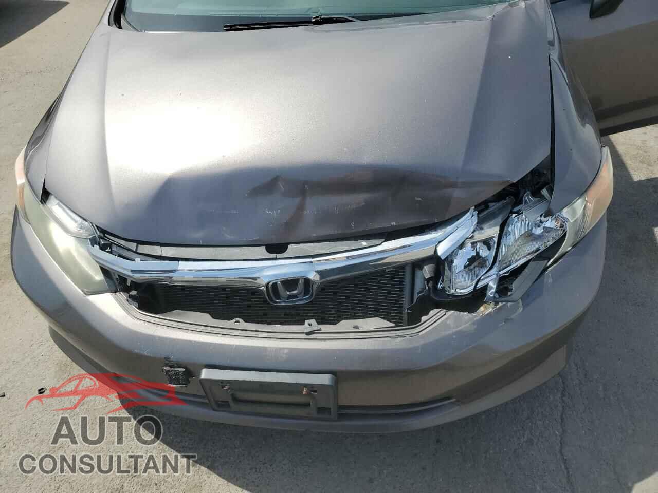 HONDA CIVIC 2012 - 19XFB2F54CE385626