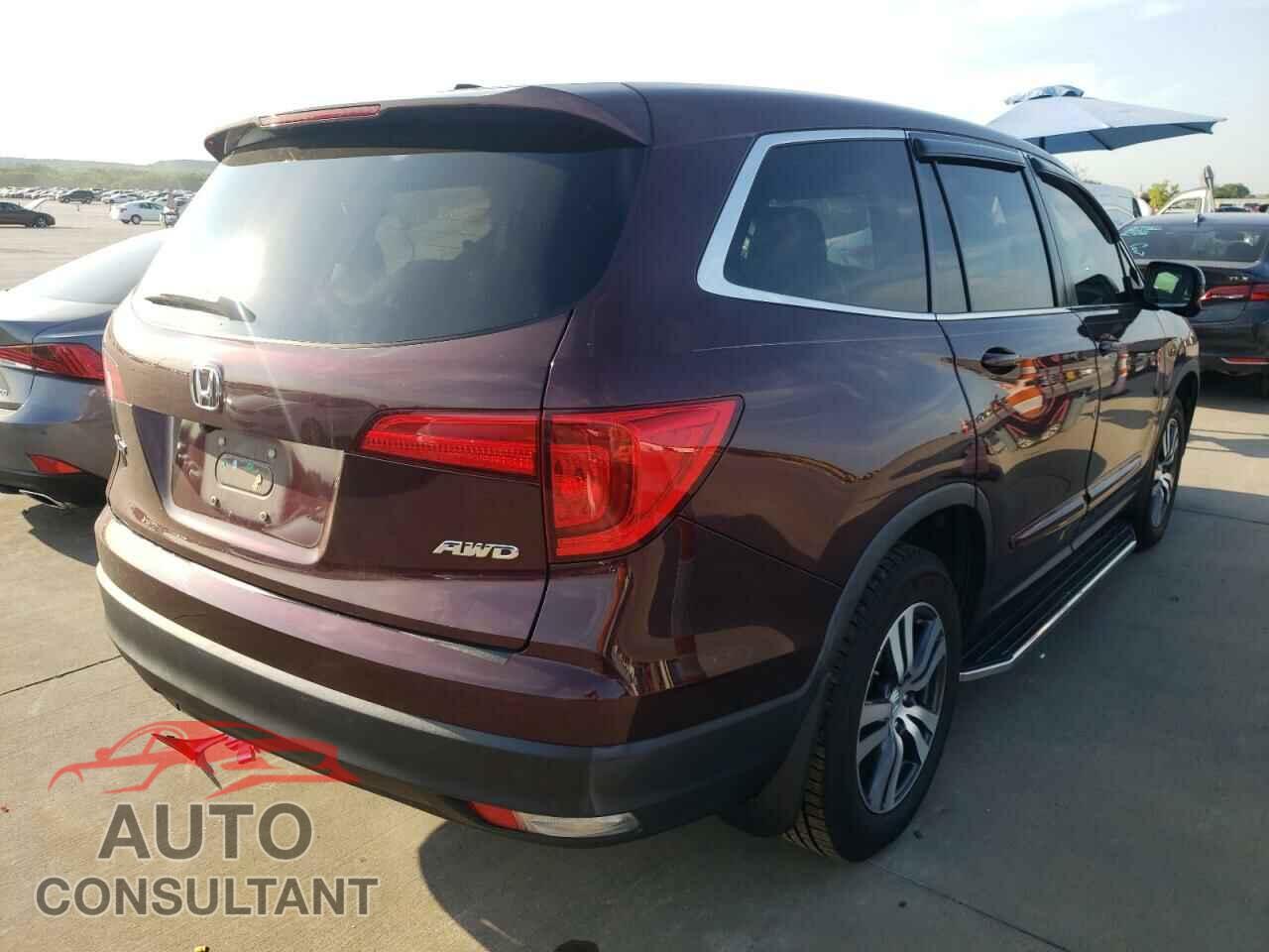 HONDA PILOT 2017 - 5FNYF6H57HB031585