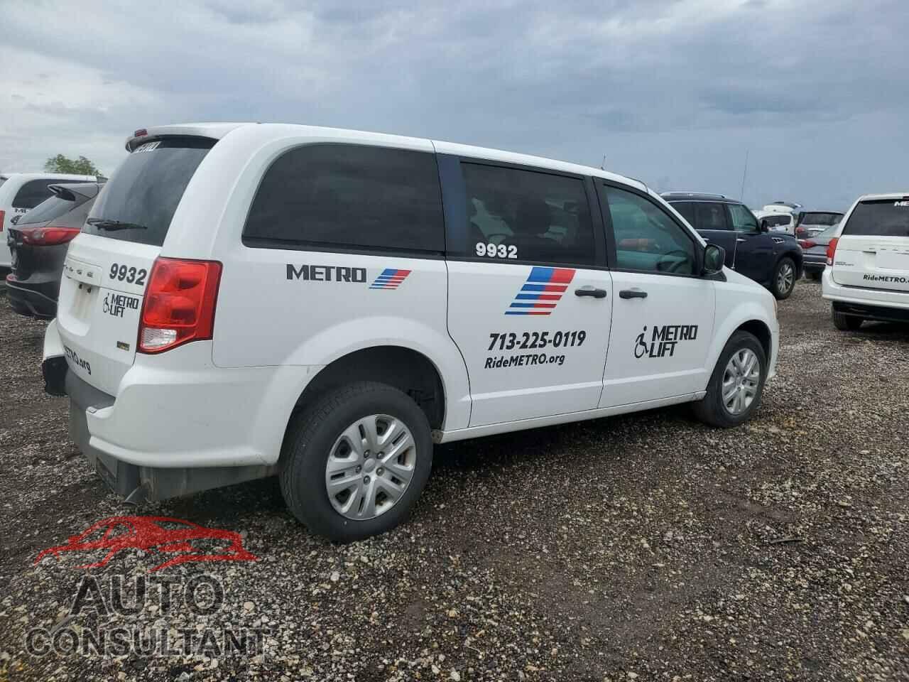 DODGE CARAVAN 2019 - 2C4RDGBG9KR524366