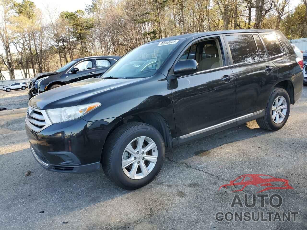 TOYOTA HIGHLANDER 2013 - 5TDZA3EH2DS046081