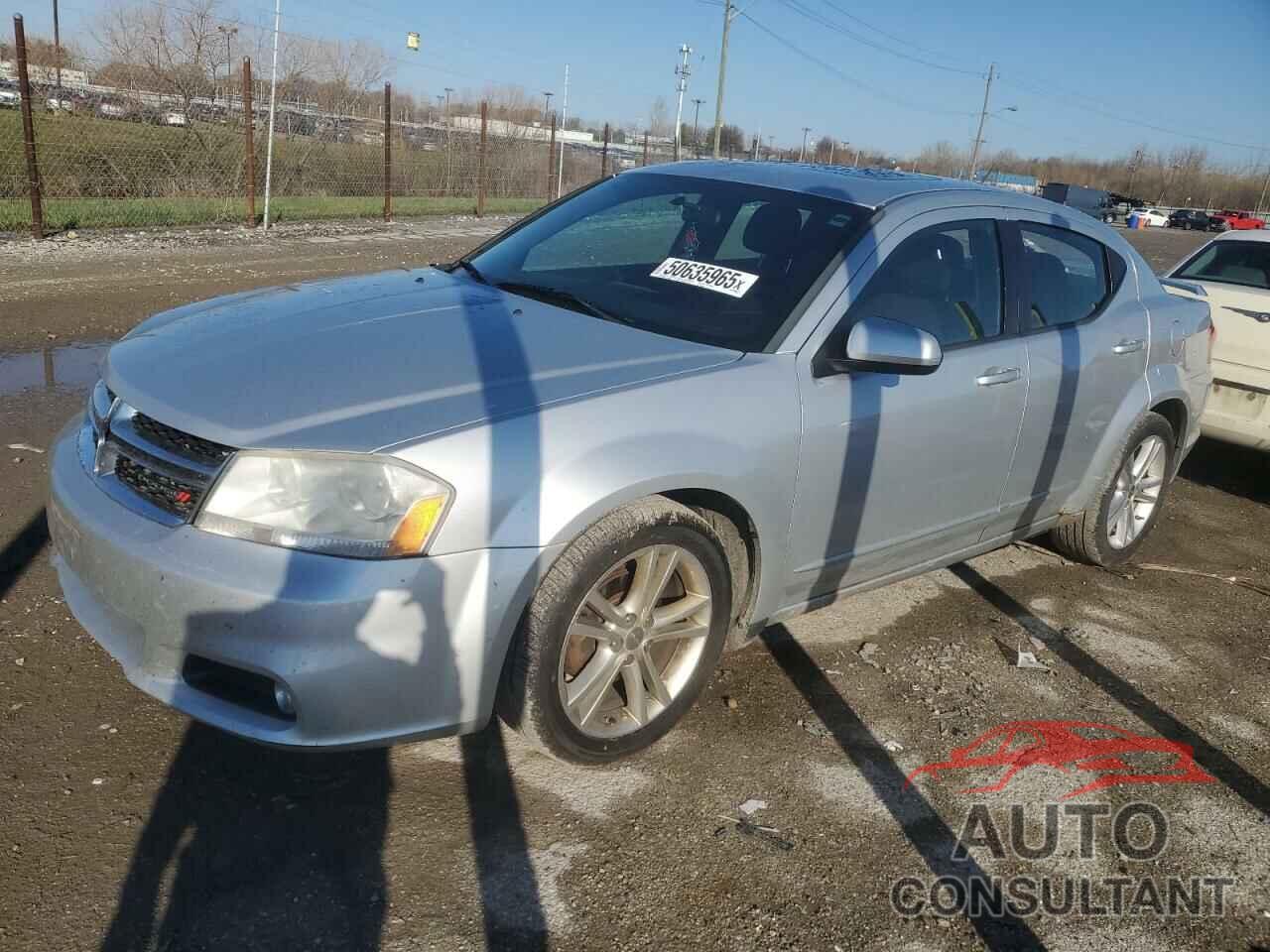 DODGE AVENGER 2012 - 1C3CDZEG5CN246887