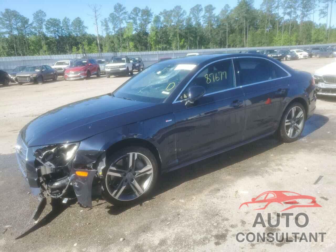 AUDI A4 2017 - WAULNAF44HN066724