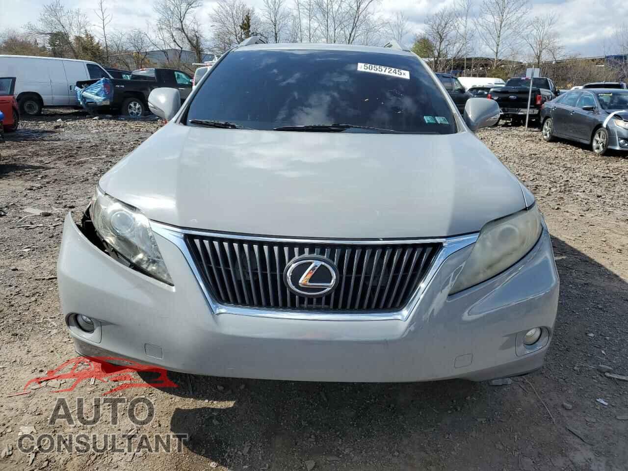 LEXUS RX350 2010 - 2T2BK1BA7AC010574